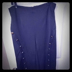 NEW! STYLISH Buttons down leg Dress Pants